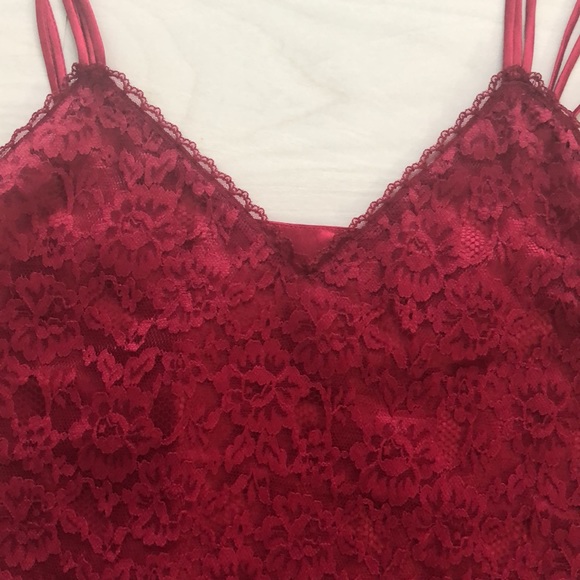 Vintage Victoria Secret gold label lace cami - Picture 2 of 4